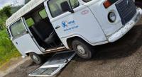 VW KOMBI, PLACA Nº KWE 7706